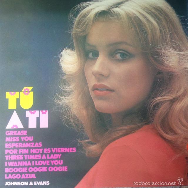 Discos de vinilo: Johnson & Evans - Tu A Ti . LP . 1978 NEVADA - Foto 1