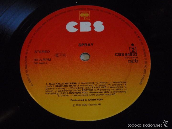 Discos de vinilo: Spray &lrm;&ndash; Spray Holanda,1981 CBS - Foto 7