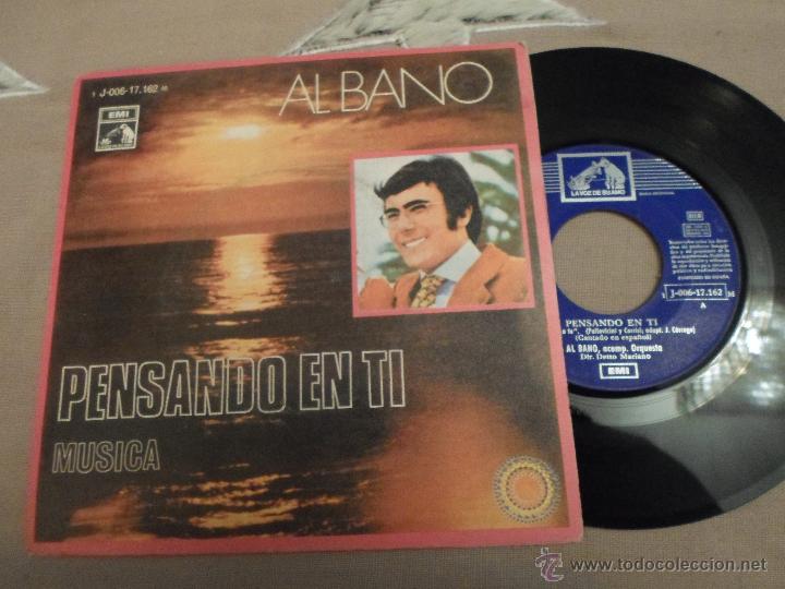 Discos de vinilo: Al Bano - Pensando En Ti - Foto 1