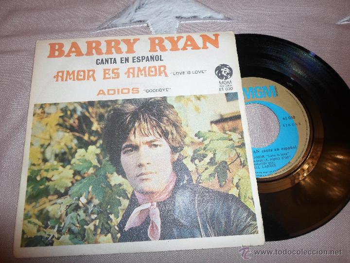 Discos de vinilo: BARRY RYAN - AMOR ES AMOR - Foto 1