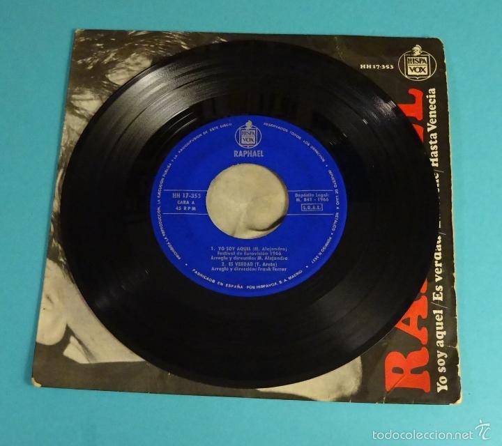Discos de vinilo: RAPHAEL. YO SOY AQUEL, .... HISPAVOX - Foto 3