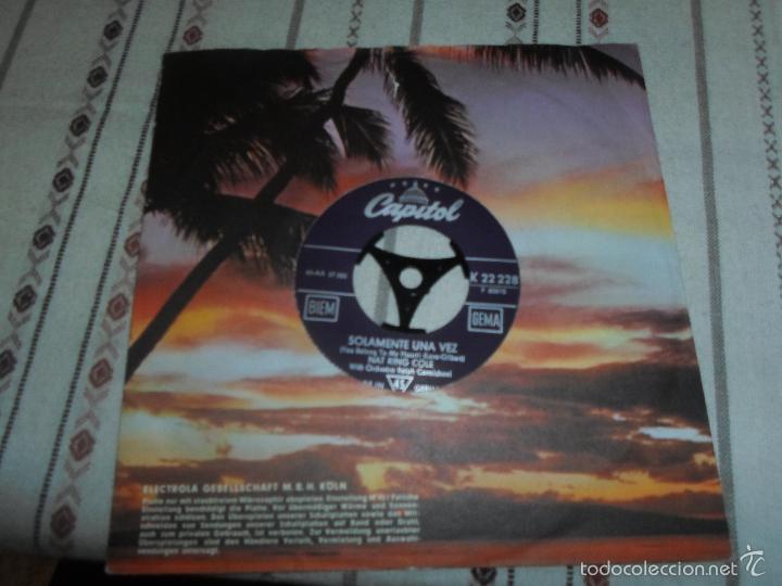Discos de vinilo: SOLAMENTE UNA VEZ NAT KING COLE - Foto 1