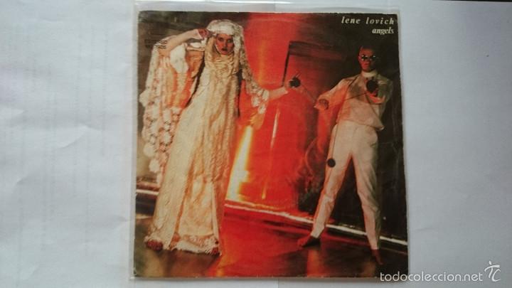Discos de vinilo: LENE LOVICH - ANGELS / THE FLY (1980) - Foto 1