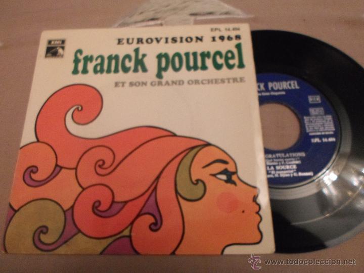 Discos de vinilo: FRANCK POURCEL EUROVISION 1968 - Foto 1