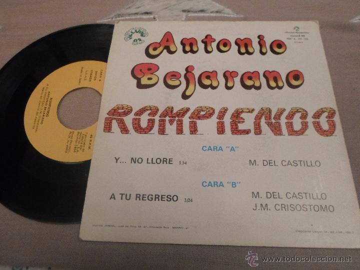 Discos de vinilo: ANTONIO BEJARANO-ROMPIENDO - Foto 2