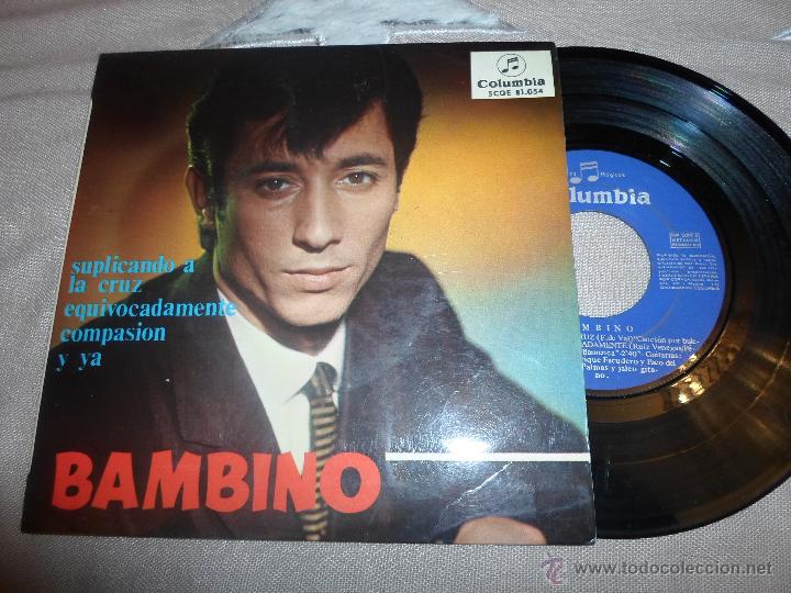 Discos de vinilo: BAMBINO - SUPLICANDO A LA CRUZ +3 - Foto 1
