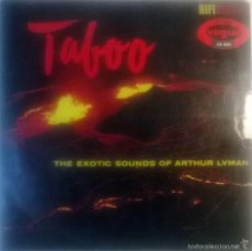 Discos de vinilo: ARTHUR LYMAN. TABOO (THE EXOTIC SOUND OF). VOGUE, SOUTH AFRICA 1958 LP JAZZ
