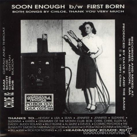 Discos de vinilo: Chloe-Soon Enough-punk hard core 1991 - Foto 2