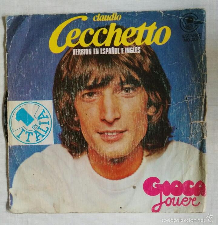 Discos de vinilo: Claudio Cecchetto: Gioca-Jouer - Foto 1