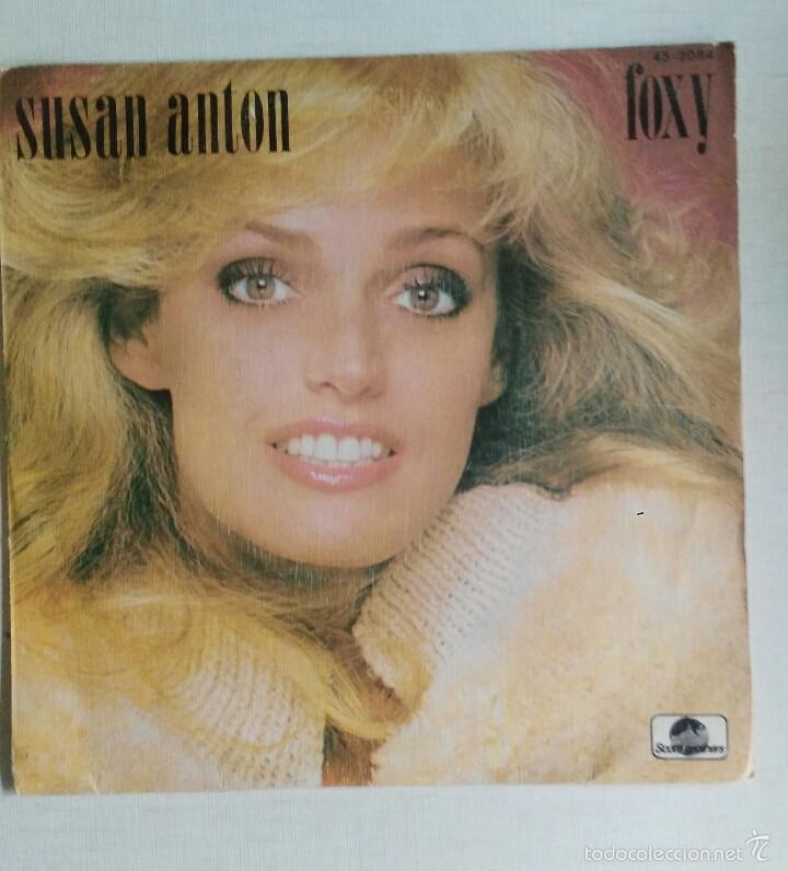 Discos de vinilo: Susan Anton: Foxy/Give In - Foto 1