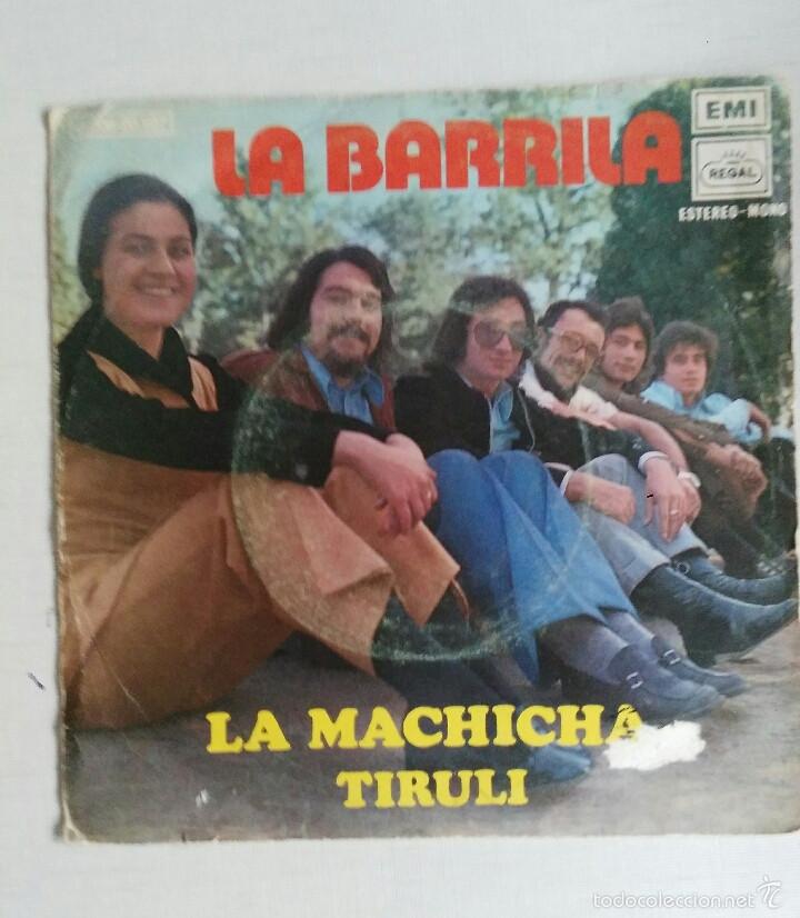 Discos de vinilo: La Barrila: La Machicha/Tiruli - Foto 1