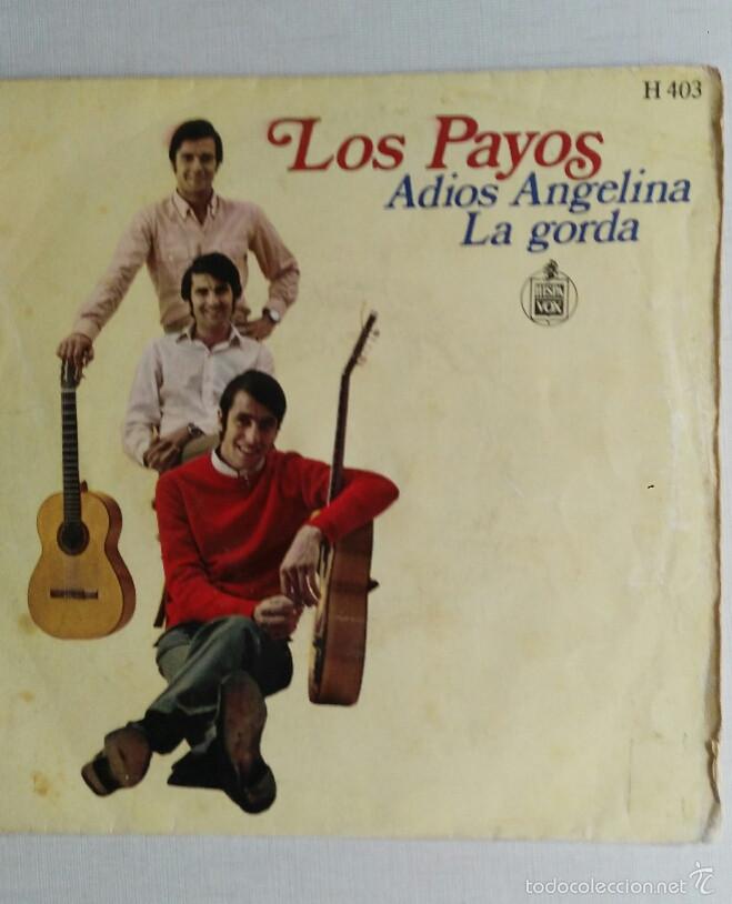Discos de vinilo: Los Payos: Adios Argentina/La Gorda - Foto 1