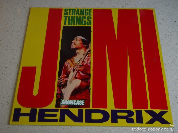 Discos de vinilo: Jimi Hendrix &lrm;&ndash; Strange Things UK,1985 Showcase - Foto 1
