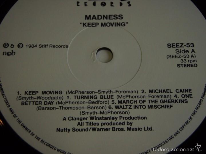 Discos de vinilo: Madness &lrm;&ndash; Keep Moving Scandinavia,1984 Stiff Records* - Foto 3