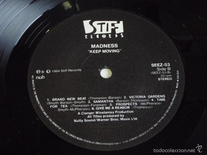 Discos de vinilo: Madness &lrm;&ndash; Keep Moving Scandinavia,1984 Stiff Records* - Foto 5