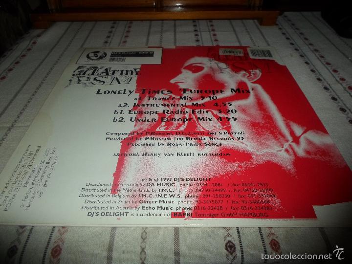Discos de vinilo: LONELY TIMES ALLARME PSM - Foto 3