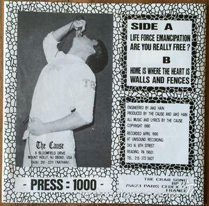 Discos de vinilo: The Cause-High Touch Intent-punk hard core 1990 - Foto 2