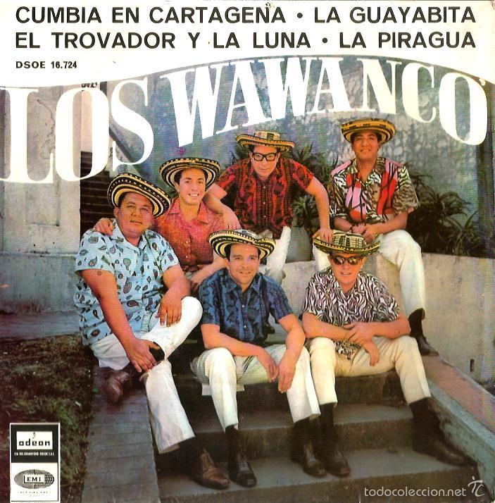 Discos de vinilo: EP LOS WAWANCO : CUMBIA EN CARTAGENA - Foto 1