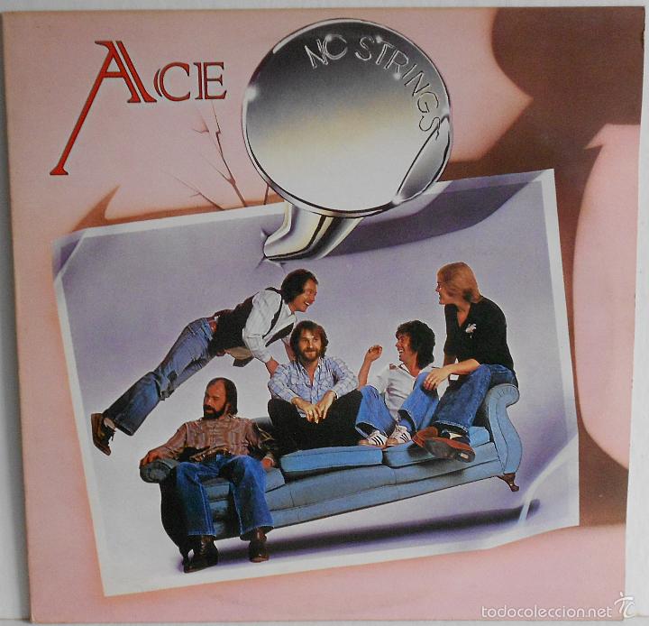 Discos de vinilo: ACE - NO STRINGS (INGLATERRA-1977) - Foto 1