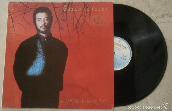 Discos de vinilo: LP JUAN PARDO - GALLO DE PELEA - COMO NUEVO - Foto 1