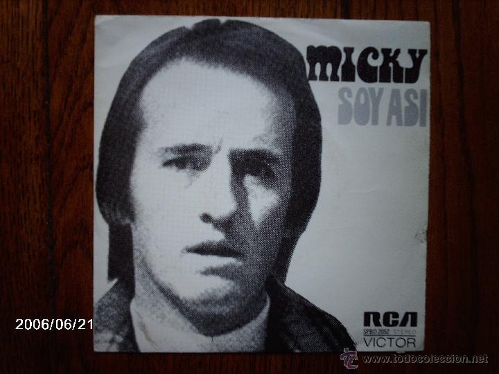 Discos de vinilo: micky  -   soy as&iacute;  +  la balada del murguitron - Foto 1
