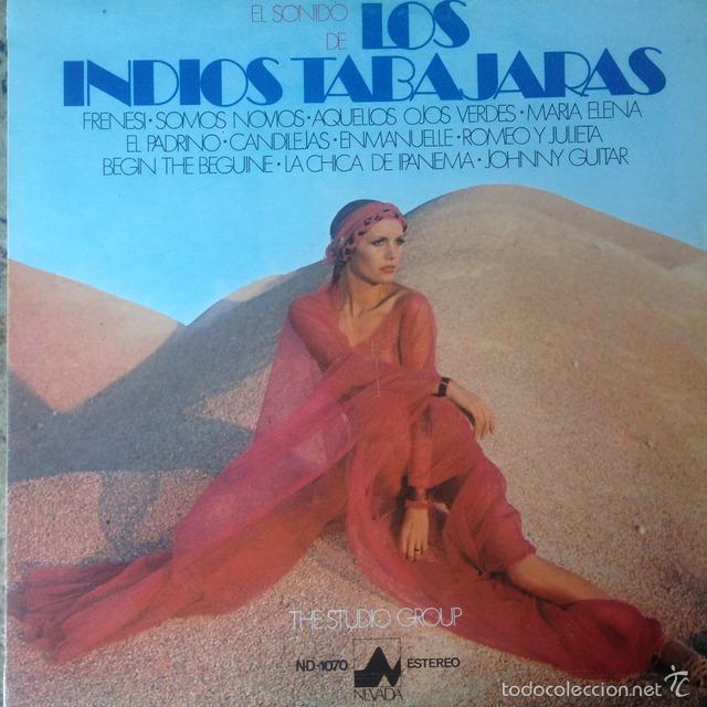 Discos de vinilo: The Studio Group -  El Sonido De Los Indios Tabajaras . LP . 1977 NEVADA - Foto 1