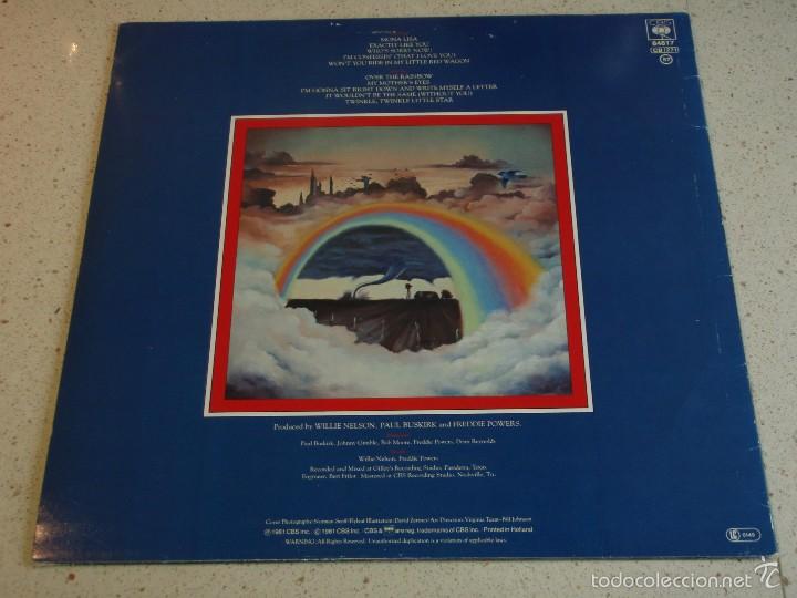 Discos de vinilo: Willie Nelson &lrm;&ndash; Somewhere Over The Rainbow Holanda,1981 CBS - Foto 2