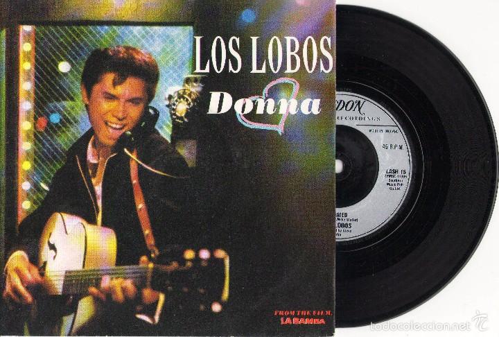 single los lobos - donna 1987 - Compra venta en todocoleccion