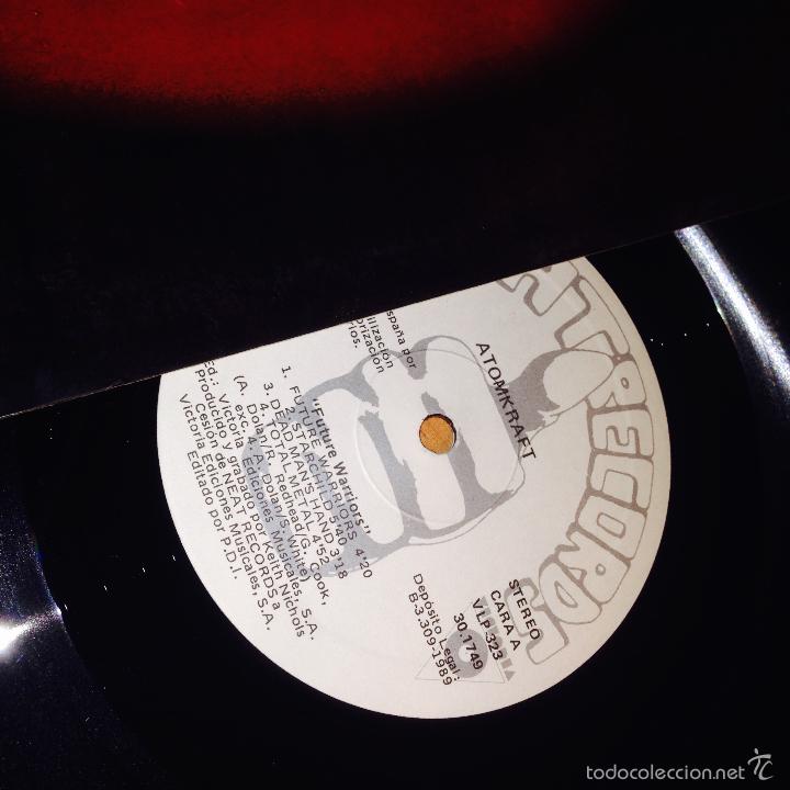 Discos de vinilo: ATOMFRAFT (FUTURE WARRIORS) LP ESPA&Ntilde;A 1989 (B-8) - Foto 3