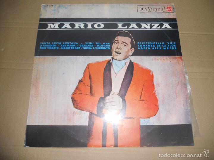 Discos de vinilo: MARIO LANZA (LP) MARIO LANZA A&Ntilde;O 1965 - Foto 1