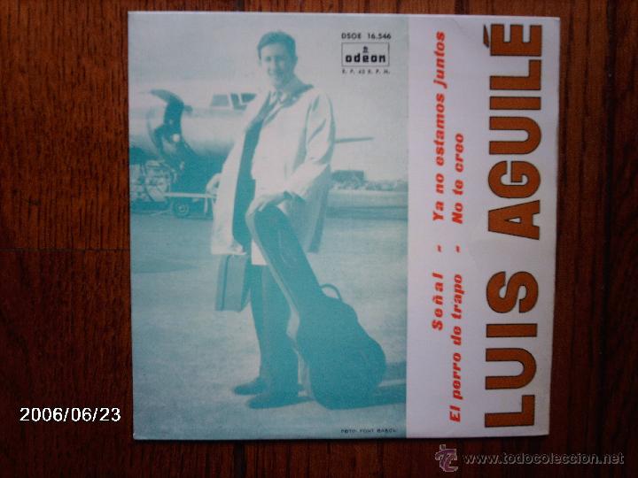 Discos de vinilo: luis aguile  -  se&ntilde;al  +  3 - Foto 1