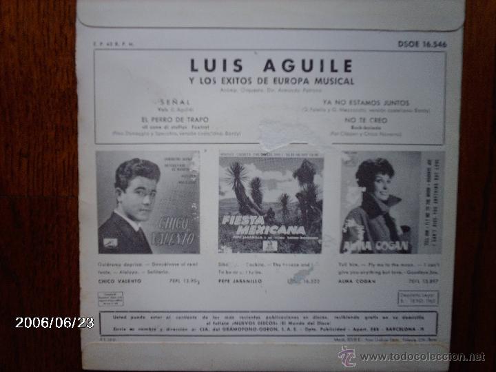 Discos de vinilo: luis aguile  -  se&ntilde;al  +  3 - Foto 2
