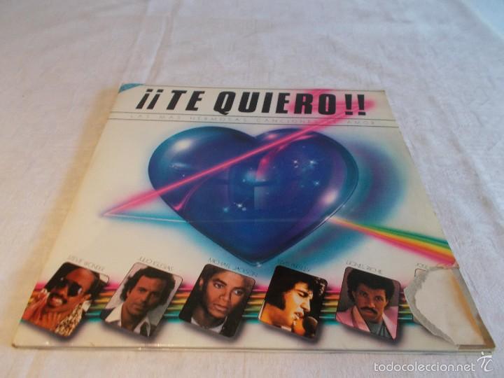Vinyl records: &iexcl;&iexcl; TE QUIERO!! Las mas hermosas canciones de amor 2 L.ps