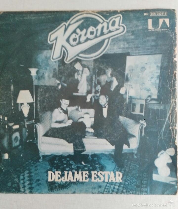 Discos de vinilo: Korona: Dejame Estar - Foto 1