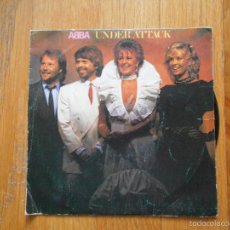 Discos de vinilo: ABBA, UNDER ATTACK, EPIC. Lote 55175248
