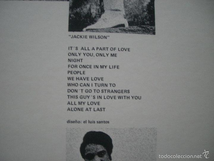 Jackie Wilson It S All A Part Of Love Lp Spai Sold Through Direct Sale