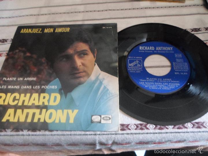 Discos de vinilo: RICHARD ANTHONY ARANJUEZ - Foto 1