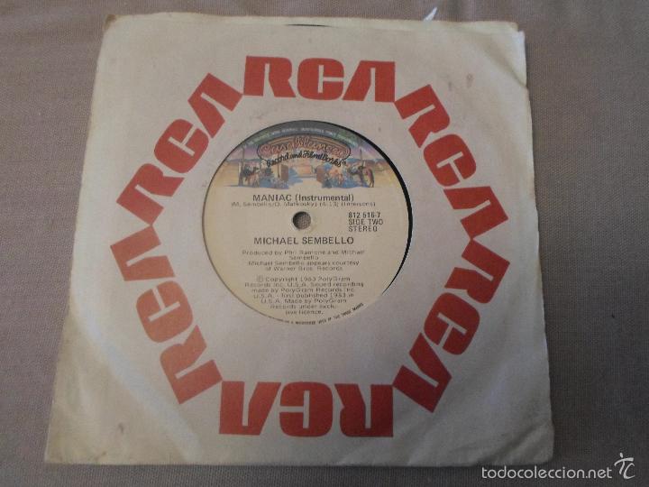 Discos de vinilo: MICHAEL SEMBELLO, MANIAC VOCAL - Foto 2
