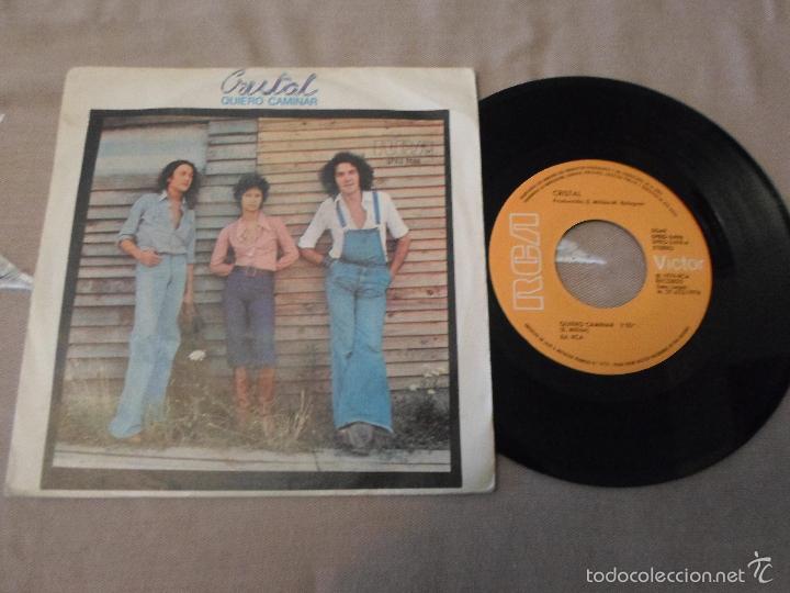 Discos de vinilo: CRISTAL - QUIERO CAMINAR - Foto 1
