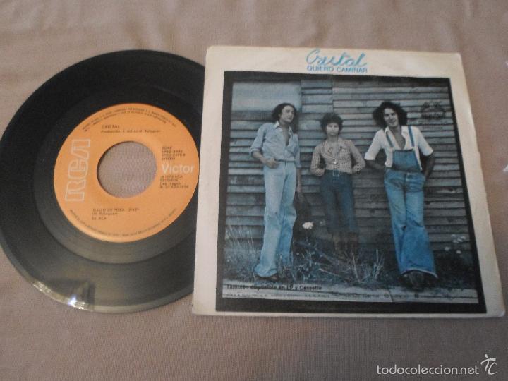 Discos de vinilo: CRISTAL - QUIERO CAMINAR - Foto 2
