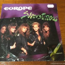 Discos de vinilo: EUROPE - SUPERSTITIOUS. Lote 55232942