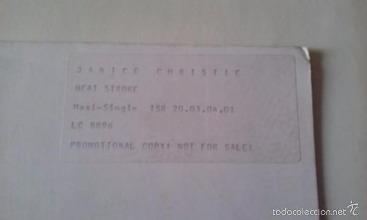 Discos de vinilo: Janice Christie - Heat Stroke - Foto 1