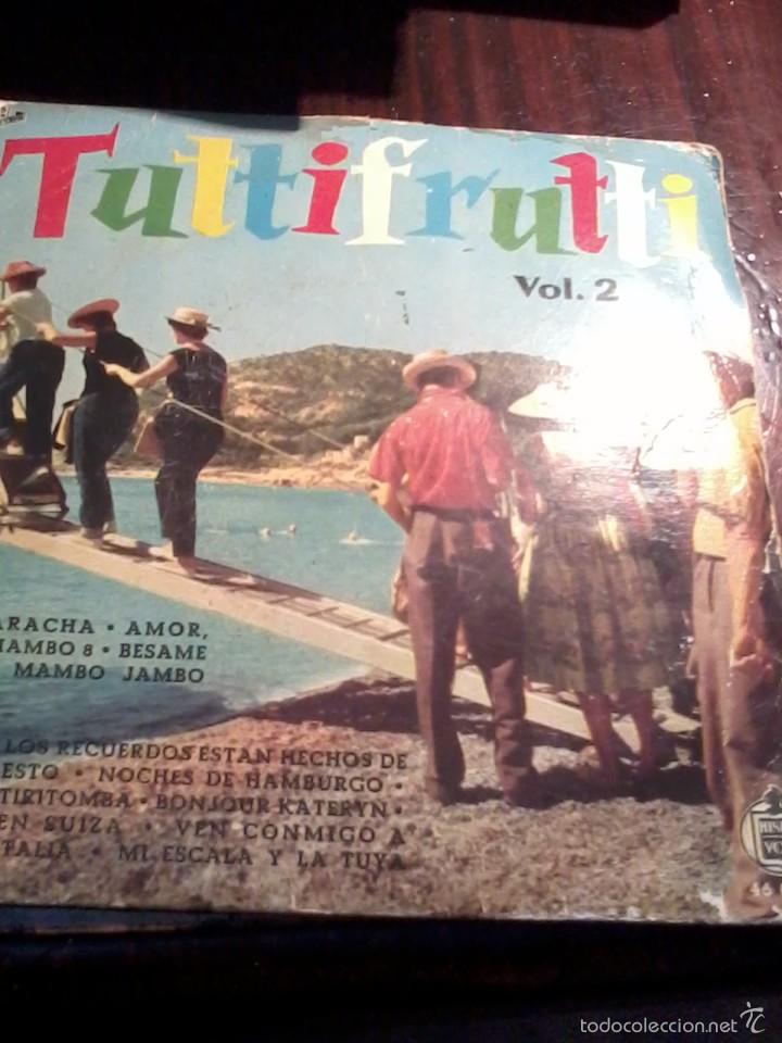 Discos de vinil: TUTTIFRUTTI VOL. 2. LA CUCARACHA. AMOR. AMOR, MB2