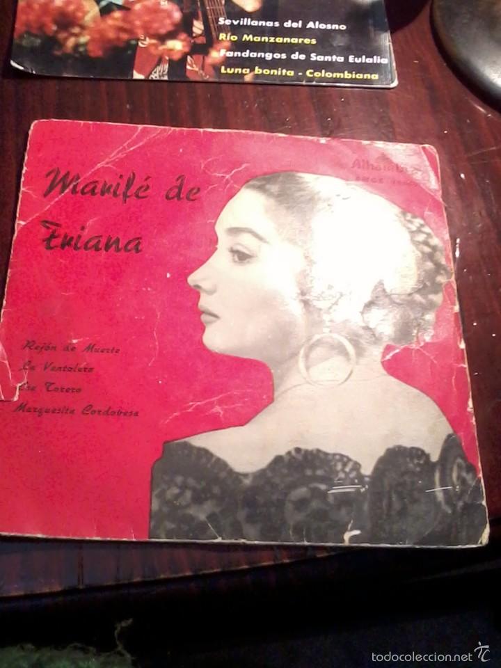 Discos de vinilo: MARIFE DE TRIANA. DISCO NO CORRESPONDE CON LA FUNDA. MB2 - Foto 1