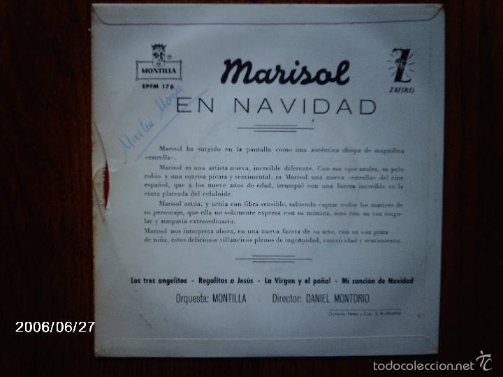 Discos de vinilo: marisol - en navidad - los tres angelitos + 3 - Foto 2