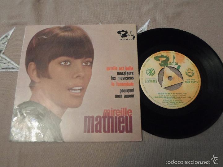 Discos de vinilo: MIREILLE MATHIEU - POURQUOI MON AMOUR - Foto 1