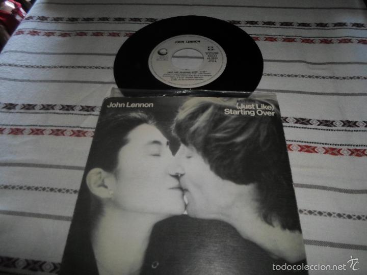 Discos de vinilo: JHON LENNON & YOKO ONO-STARTING OVER - Foto 1