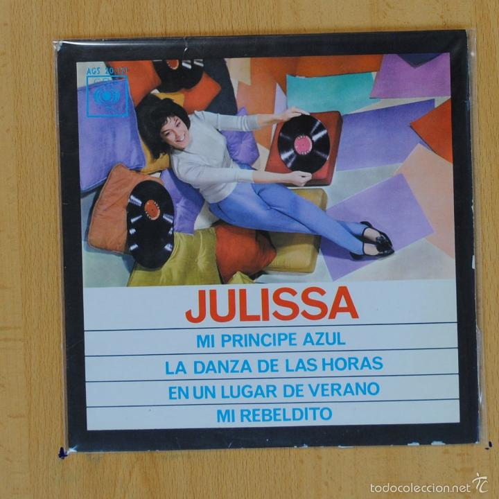 Discos de vinilo: JULISSA - MI PRICIPE AZUL + 3 - EP - Foto 1