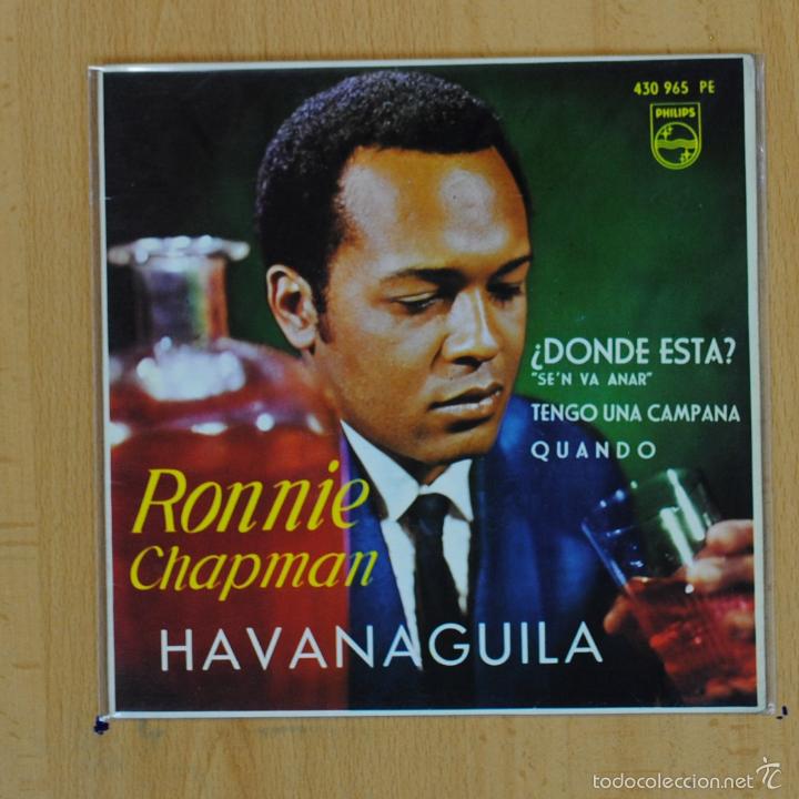 Discos de vinilo: RONNIE CHAPMAN - HAVANAGUILA + 3 - EP - Foto 1