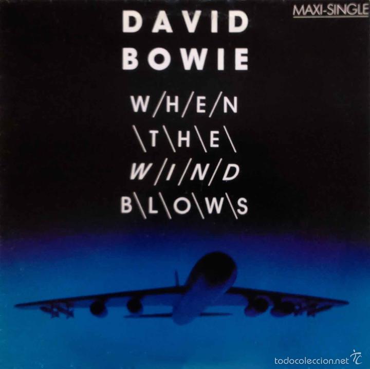 Discos de vinilo: DAVID BOWIE, WHEN THE WIND BLOWS - MAXI SINGLE ESPA&Ntilde;A - Foto 1